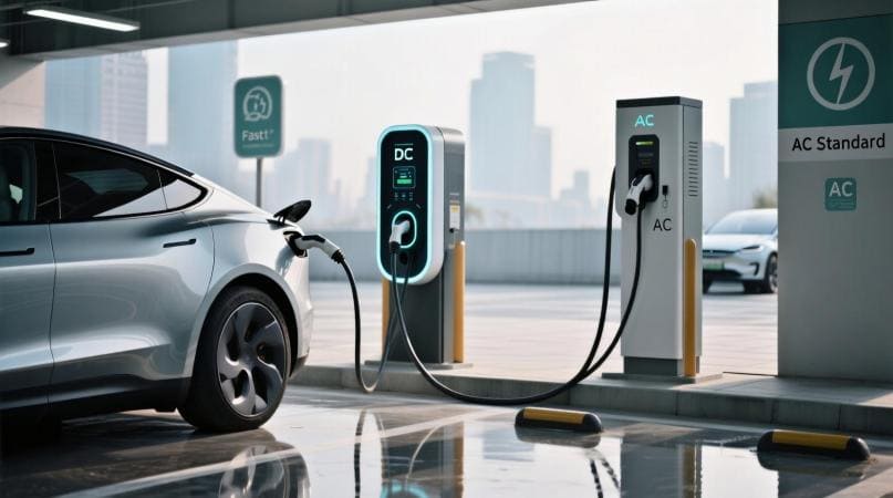 DC Şarj ve AC Şarj Arasındaki Farklar