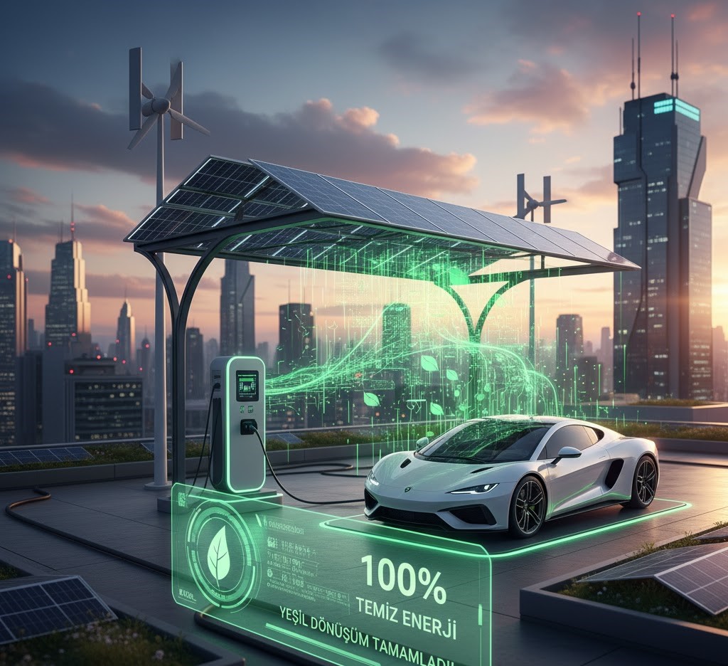 Elektrikli Araç Şarjında Yeşil Dönüşüm