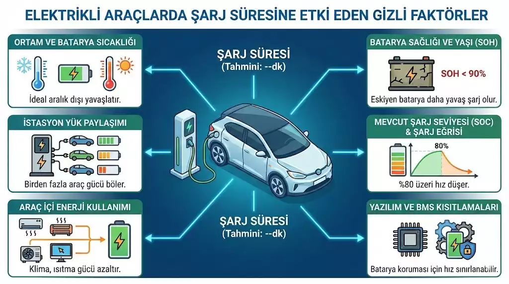 Şarj Süresine Etki Eden Gizli Faktörler