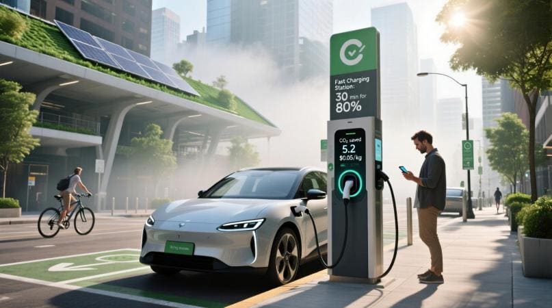 Şehir İçi Elektrikli Araç Kullanımında Şarj Avantajları